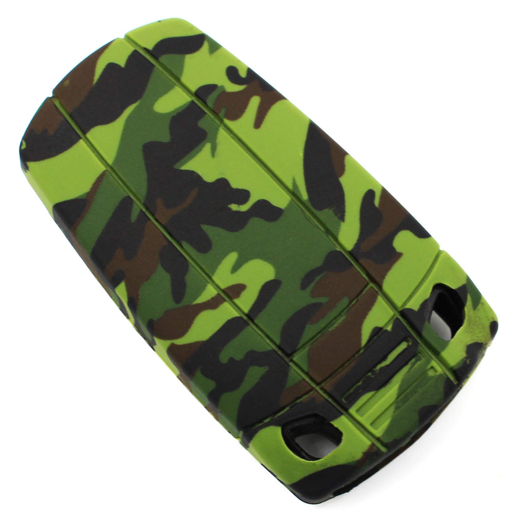 Schlüssel Hülle BB für 3 Tasten Auto Schlüssel Silikon Cover - Finest-Folia (nur Keyless GO) (Camouflage) von CYK www. CoverYourKey .de