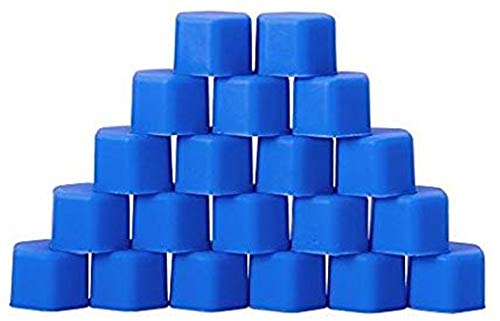 Radschraubenkappen,Radmutterkappen 20 stücke Auto Mutter 15mm 17mm 19mm 21mm Kieselgel Gel Rad Muttern Schraube Bolzen Dekorative Reifen Radreifen Schraubkappe Auto Radmutterkappen(Blue,15mm) von CYMKYQ