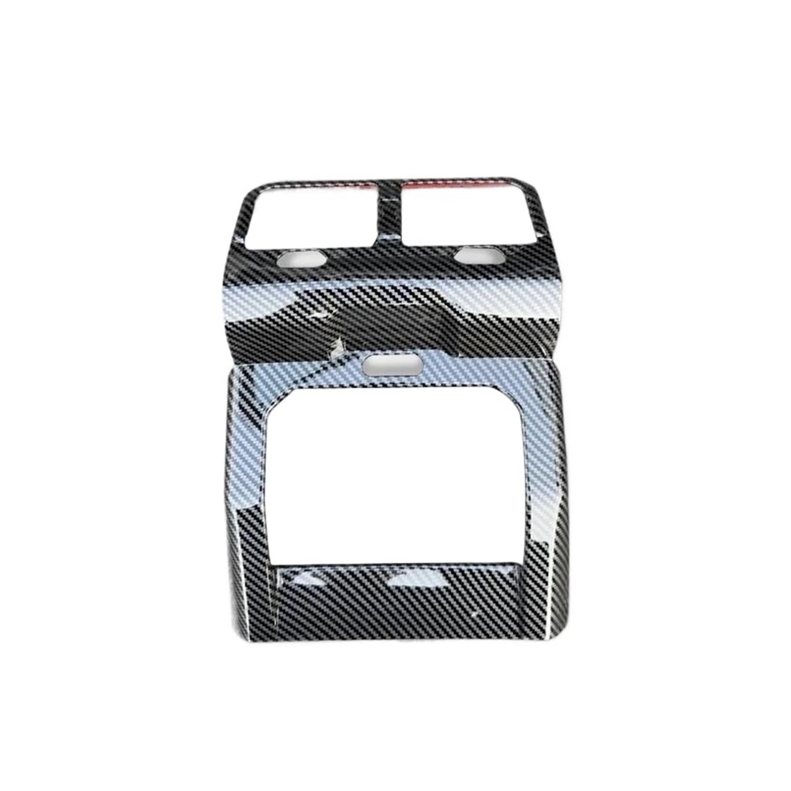 Auto Aufkleber Hinten Klimaanlage Air Outlet Schutzhülle Vent Kick Für B&MW 5er G60 I5 2024(Carbon grain) von CYPMDW