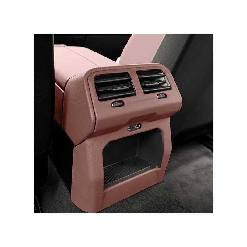 Auto Aufkleber Hinten Klimaanlage Air Outlet Schutzhülle Vent Kick Für B&MW 5er G60 I5 2024(Copper brown) von CYPMDW
