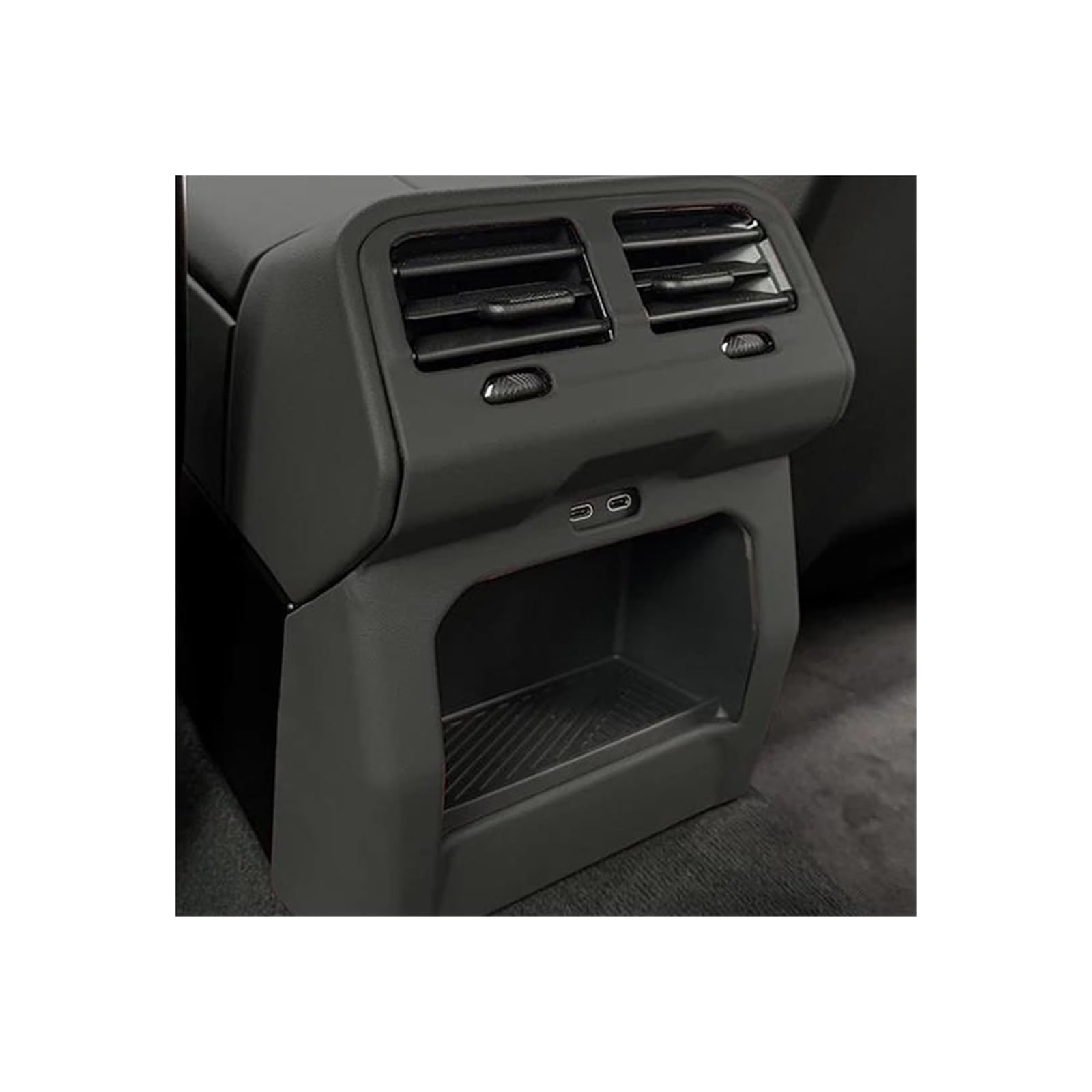 Auto Aufkleber Hinten Klimaanlage Air Outlet Schutzhülle Vent Kick Für B&MW 5er G60 I5 2024(Dark coffee) von CYPMDW