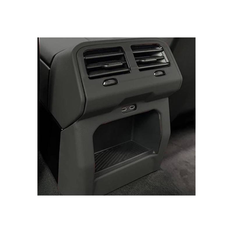 Auto Aufkleber Hinten Klimaanlage Air Outlet Schutzhülle Vent Kick Für B&MW 5er G60 I5 2024(Dark coffee) von CYPMDW