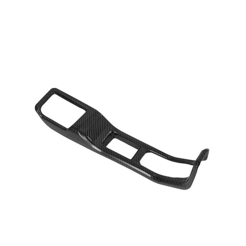 Auto Front Wasser Tasse Halter Dekoration Abdeckung Getriebe Shift Panel Abdeckung Für Jeep Für Wrangler JL 2018-2023(Carbon Fiber 4WD) von CYPMDW