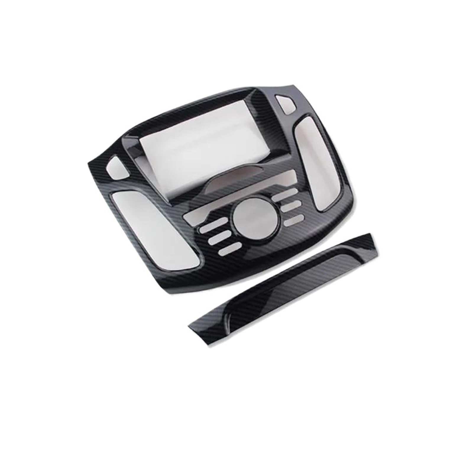 Auto-Innenraum-Navigations-Center-Konsolen-Aufkleber-Abdeckungsform Für F&ord Für Focus 2015 2016 2017 2018(For 1.6L 1.0T) von CYPMDW