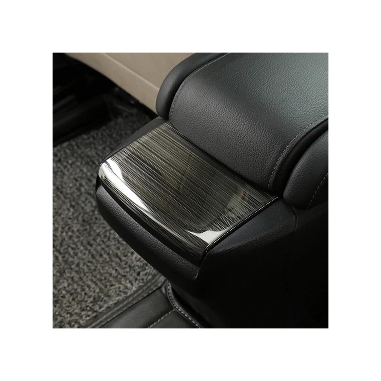 Auto Interior Center Console Armlehne Box Pailletten Abdeckung Für Civic 10th 2018 2019 2016 2017(Black Drawing) von CYPMDW