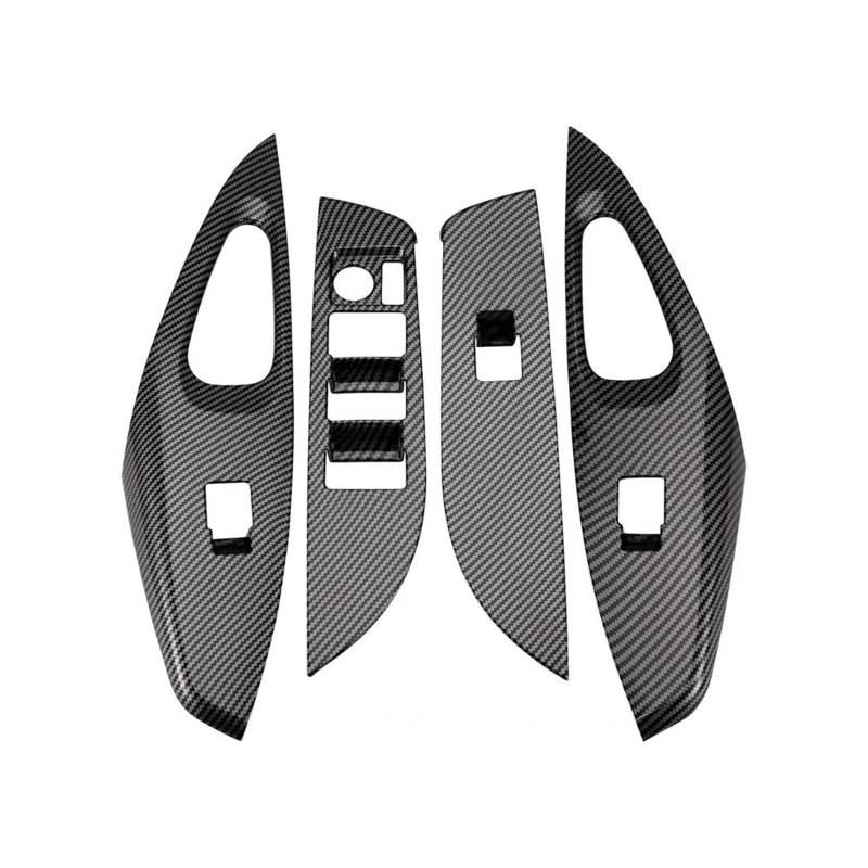 Auto Tür Armlehne Fenster Glas Lift-Taste Control Switch Panel Abdeckung Für Toyota Für Corolla 2019-2022(LHD) von CYPMDW
