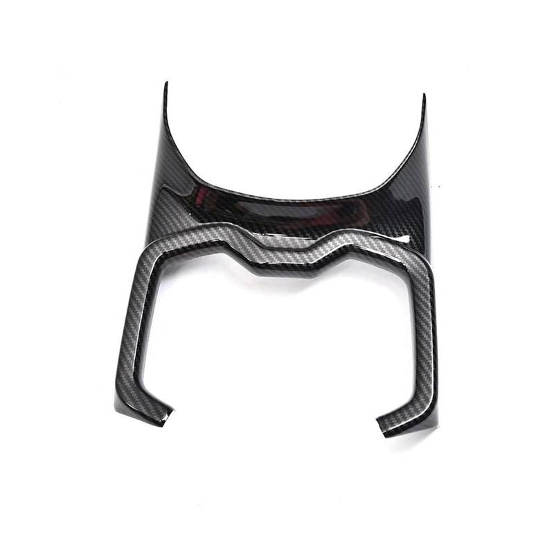Auto Vordere Reihe Wasserbecherhalter Rahmenverkleidung Zentralsteuerungsabdeckung Aufkleber Für Toyota Für RAV4 XA50 2019-2024(A Carbon texture) von CYPMDW