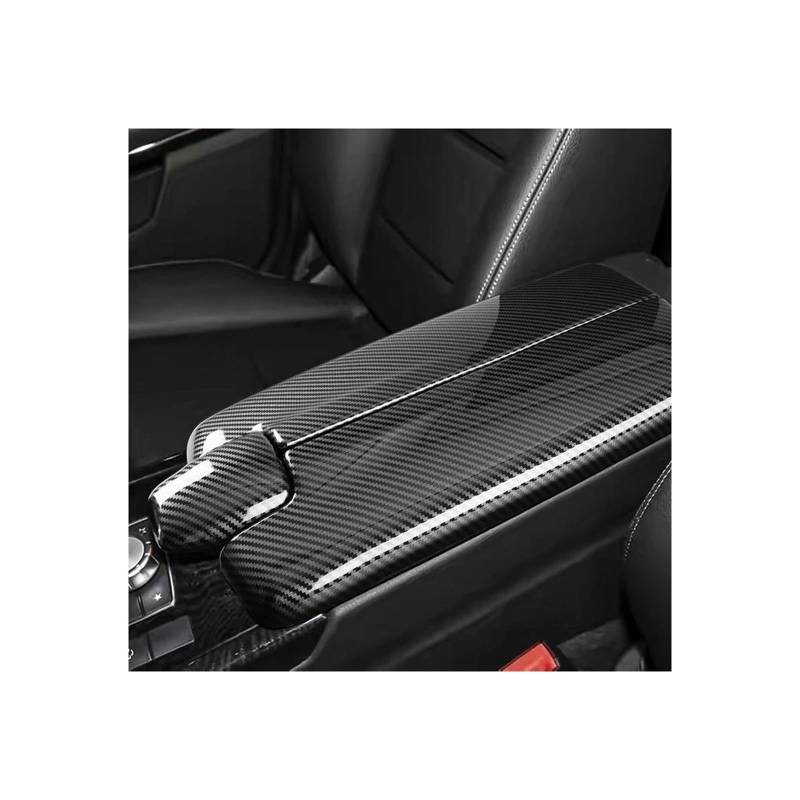 Auto Zentrale Steuerung Armlehne Box Panel Trim Abdeckung Rahmen Für Mercedes Für Benz W212 E200 E260 E300 CLS260 CLS320 2012-2017(Carbon fiber pattern) von CYPMDW