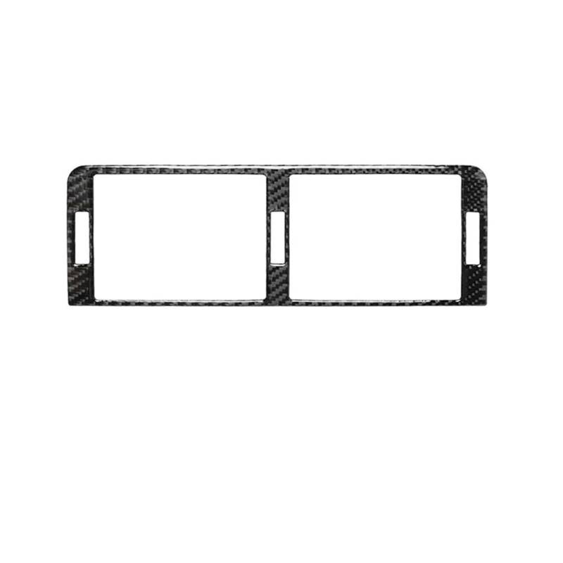Für B&MW 3er E46 1998-2004 1 Stück Air Vent Trim Auto Carbon Fiber Konsole Air Vent Aufkleber Trim von CYPMDW
