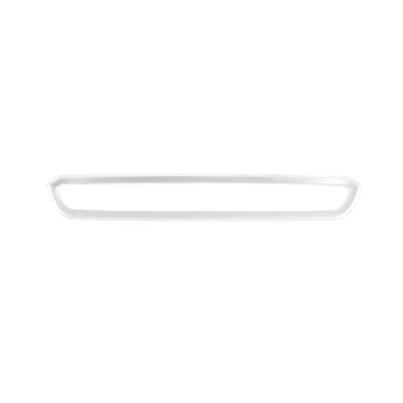 Für B&MW 3er G20 G28 325i 330d 335 2020-2022 Auto Center Control CD-Panel Lautstärkeregler Rahmenabdeckung Zieraufkleber(Silber) von CYPMDW