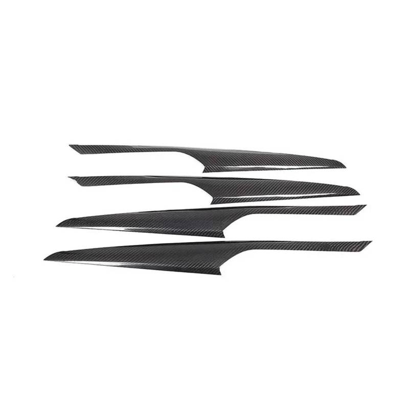 Für B&MW X3 G01 X4 G02 2018-2022 4PCS Auto Innen Tür Armlehne Panel Streifen Abdeckung Dekorative Trim(ABS Carbon texture) von CYPMDW