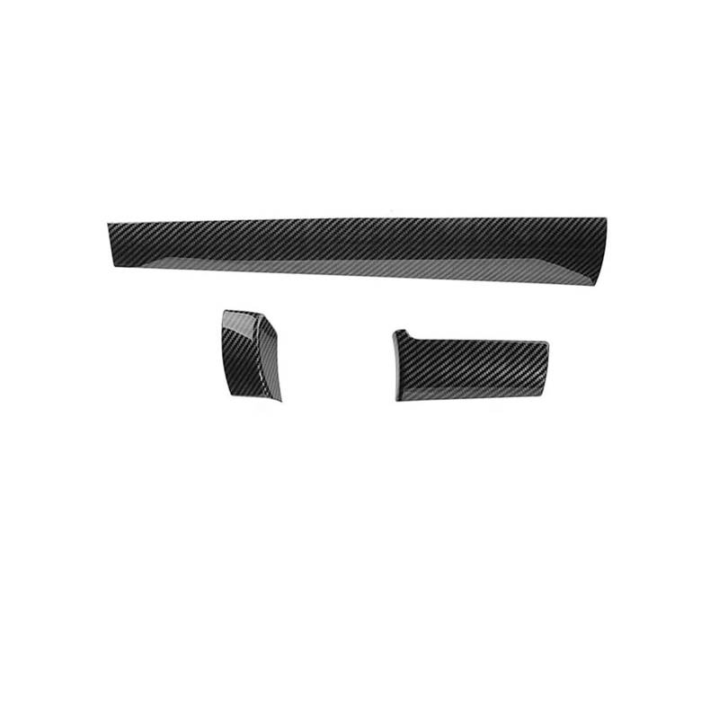 Für Civic 2016 2017 2018 2019 2020 2021 3 Teile/satz Carbon Fiber Textur Auto Center Dashboard Panel Trim Abdeckung von CYPMDW