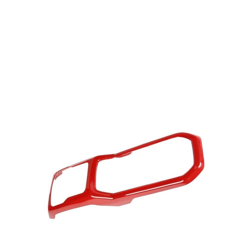 Für Jeep Für Wrangler JL 2018-2023 Auto Front Wasser Tasse Halter Dekoration Abdeckung Getriebe Shift Panel Abdeckung(Red Cup Holder) von CYPMDW