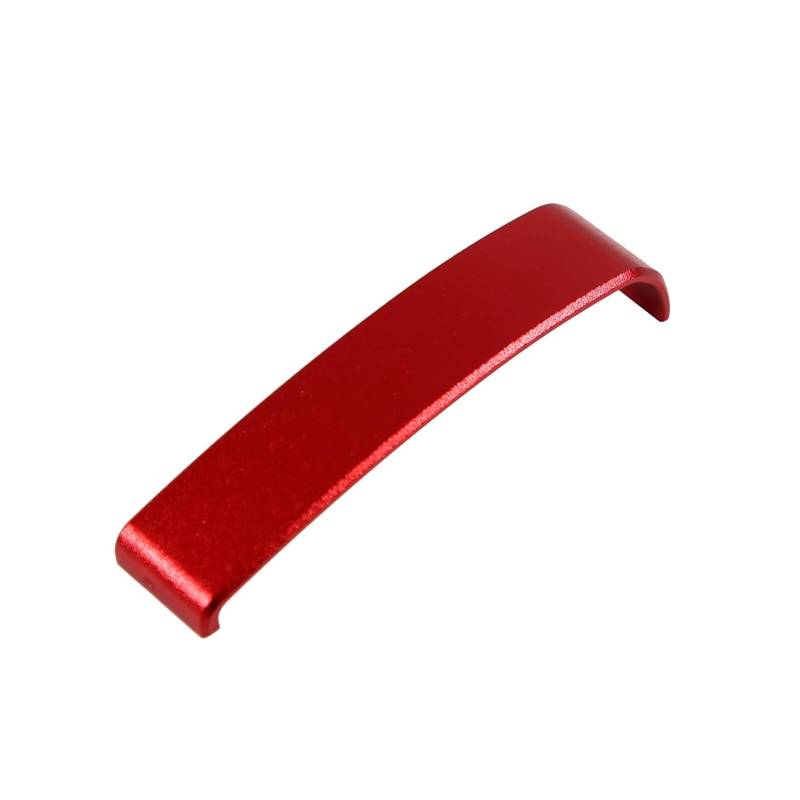 Für P&orsche Für Taycan 2019-2022 Aluminiumlegierung Auto Armaturenbrett Taichung Linie Dekoration Abdeckung Trim(Red) von CYPMDW