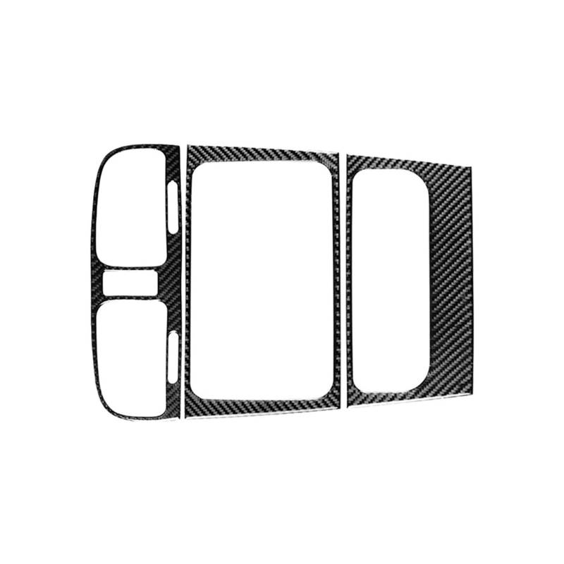 Für VW Für Golf 6 MK6 GTI 2008-2012 Auto Carbon Fiber Center Air Outlet CD Panel Dekorative Trim Aufkleber von CYPMDW