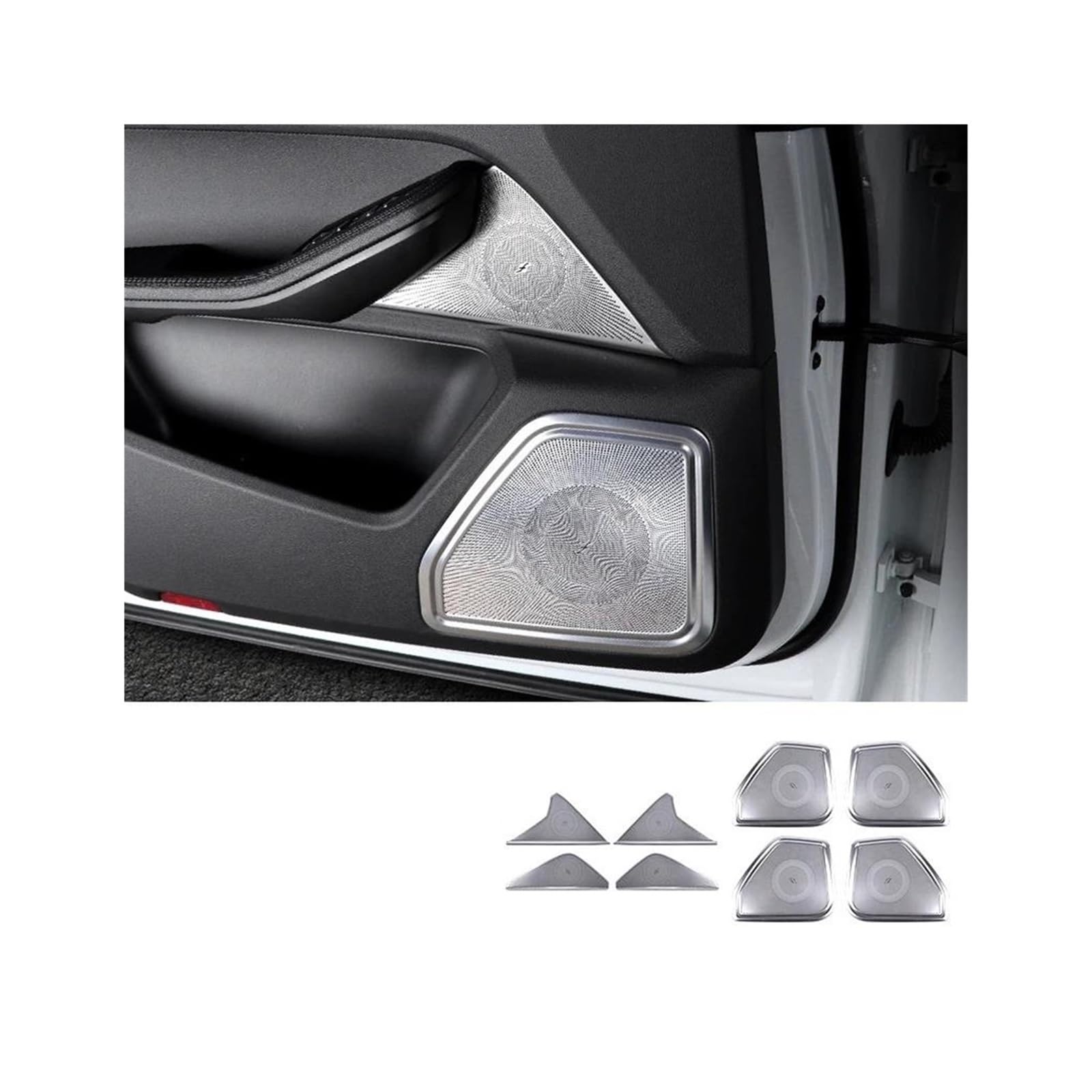 Tür Berlin Audio Lautsprecher Abdeckung Horn Dekorative Abdeckung Für P&orsche Für Macan Tür Berlin Audio Lautsprecher Abdeckung Horn Dekorative Abdeckung Für P&orsche Für Macan von CYPMDW