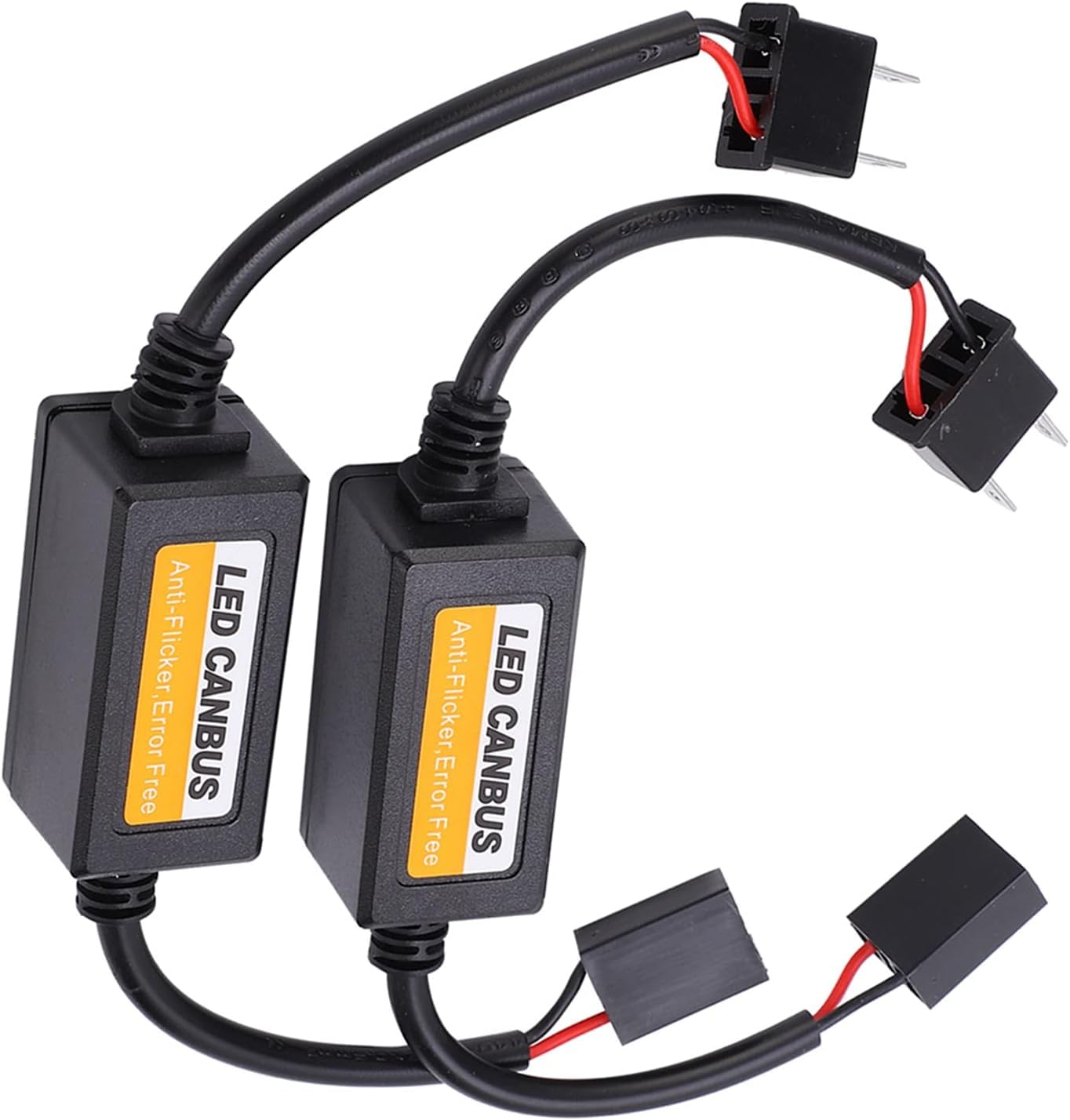 CYSFETENA 2 Stück LED Decoder für H7,Canbus Adapter LED H7 Anti-Flicker Fehlerfreier Widerstand, DC 9V-16V zur Behebung von Dashboard-Fehlercodes und Blinkerproblemen CYSFETENA 2 Stück LED Decoder für H7,Canbus Adapter LED H7 Anti-Flicker Fehlerfreier Widerstand, DC 9V-16V zur Behebung von Dashboard-Fehlercodes und Blinkerproblemen von CYSFETENA
