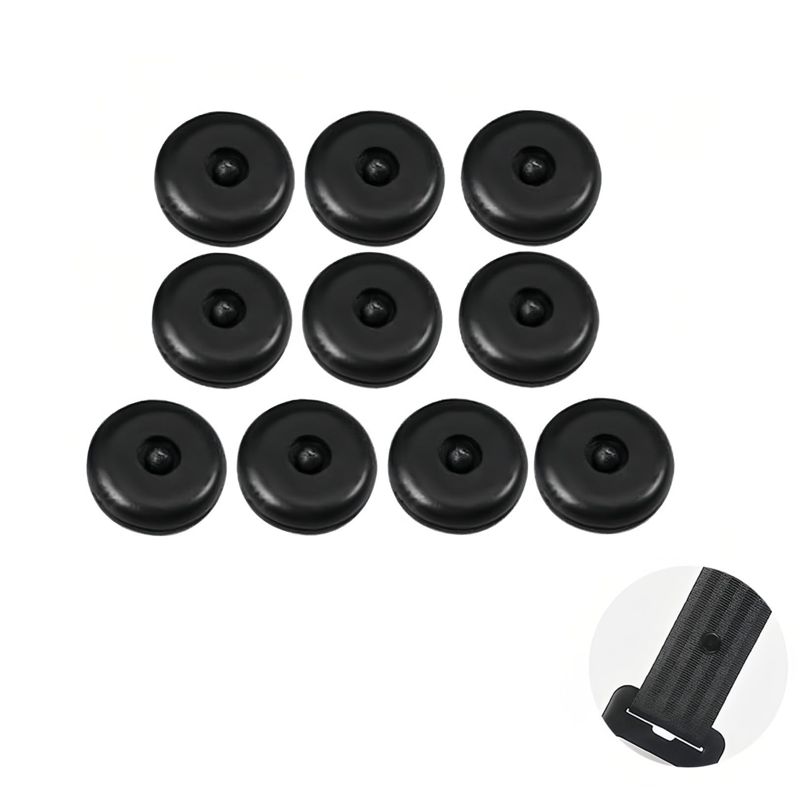 10er Set Sicherheitsgurt Stopper,Gurtstopper,in Schwarz robust und langlebig Autogurt-Schnallenhalter,Gurtstopper Auto,rutschfeste Anschnallhilfe LKW Universal Gurtstopper Knopf,für Auto,SUV 10er Set Sicherheitsgurt Stopper,Gurtstopper,in Schwarz robust und langlebig Autogurt-Schnallenhalter,Gurtstopper Auto,rutschfeste Anschnallhilfe LKW Universal Gurtstopper Knopf,für Auto,SUV von CYXZMYA