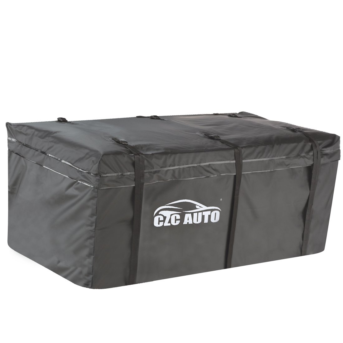 CZC AUTO Hitch Cargo-Tragetasche, 7,6 m³, wasserdicht, regenfest, wetterfest, für Auto, LKW, SUV, Transporter, Anhängerkupplungen, Körbe, sicher, stabil, langlebig, weich, schwarz CZC AUTO Hitch Cargo-Tragetasche, 7,6 m³, wasserdicht, regenfest, wetterfest, für Auto, LKW, SUV, Transporter, Anhängerkupplungen, Körbe, sicher, stabil, langlebig, weich, schwarz von CZC AUTO