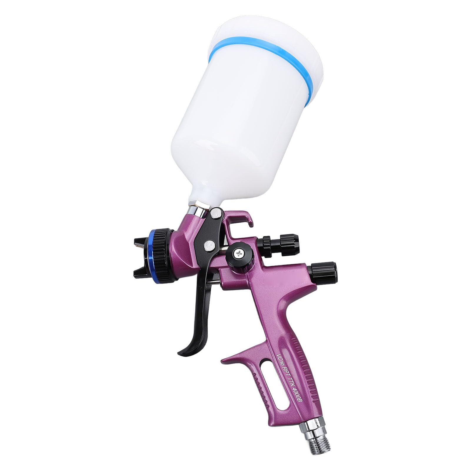 CaCaCook HVLP -Lack -Sprühgerät - -Kit 1,3 Mm TIPP 600 Ml Tasse, Professionelle 4000B -Sprühgerät für Möbel Wandkunstprojekte Malerei, Edelstahldüsennadelkupferluftcap CaCaCook HVLP -Lack -Sprühgerät - -Kit 1,3 Mm TIPP 600 Ml Tasse, Professionelle 4000B -Sprühgerät für Möbel Wandkunstprojekte Malerei, Edelstahldüsennadelkupferluftcap von CaCaCook