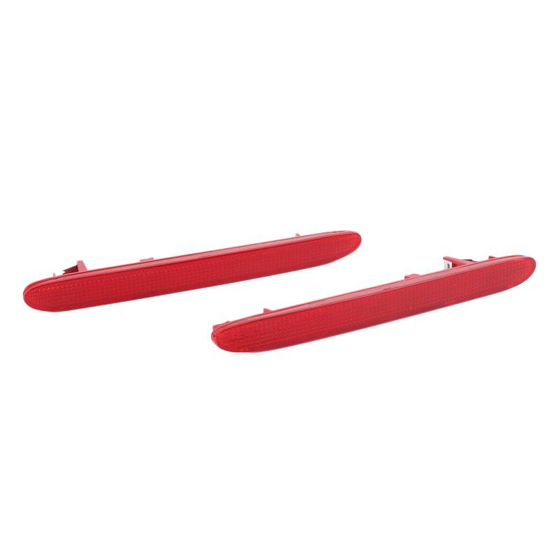 CaCaCook Stoßfänger-Reflektor-Streifenpaar Verbesserung der Fahrsicherheit, Links Rechts Ersatz für TSX 2004-2008, CL7 CL9 2004-2008, RB1 2007-2008 mit CRV RD5 RD7 2005-2006, 2009-2011 von CaCaCook