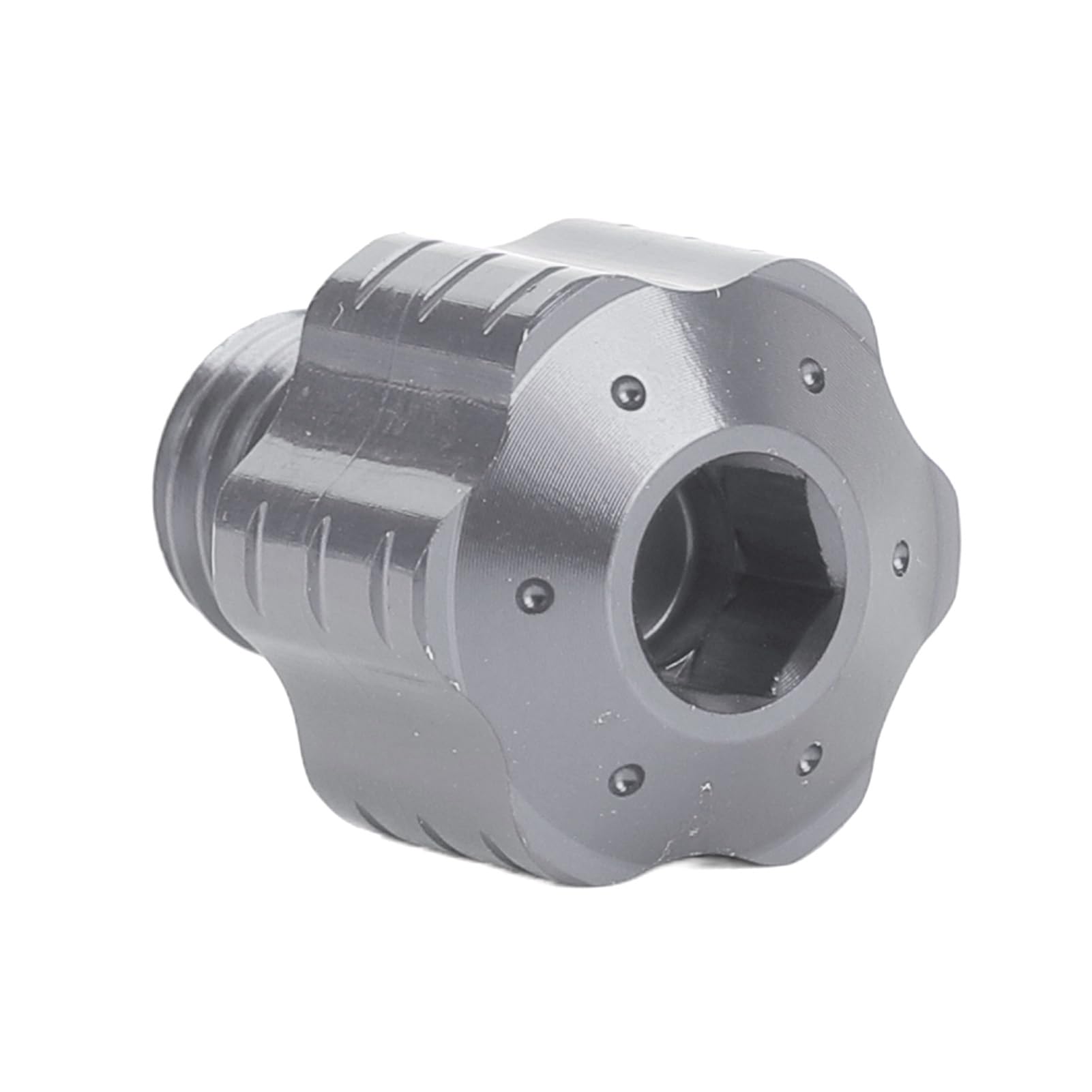 Rückspiegellochstopfen aus Aluminiumlegierung, CNC-gefräste Motorradspiegellochschrauben, 10-mm-Passform mit Eloxierter Farbe für Motorräder (Ti Farbe) von CaCaCook
