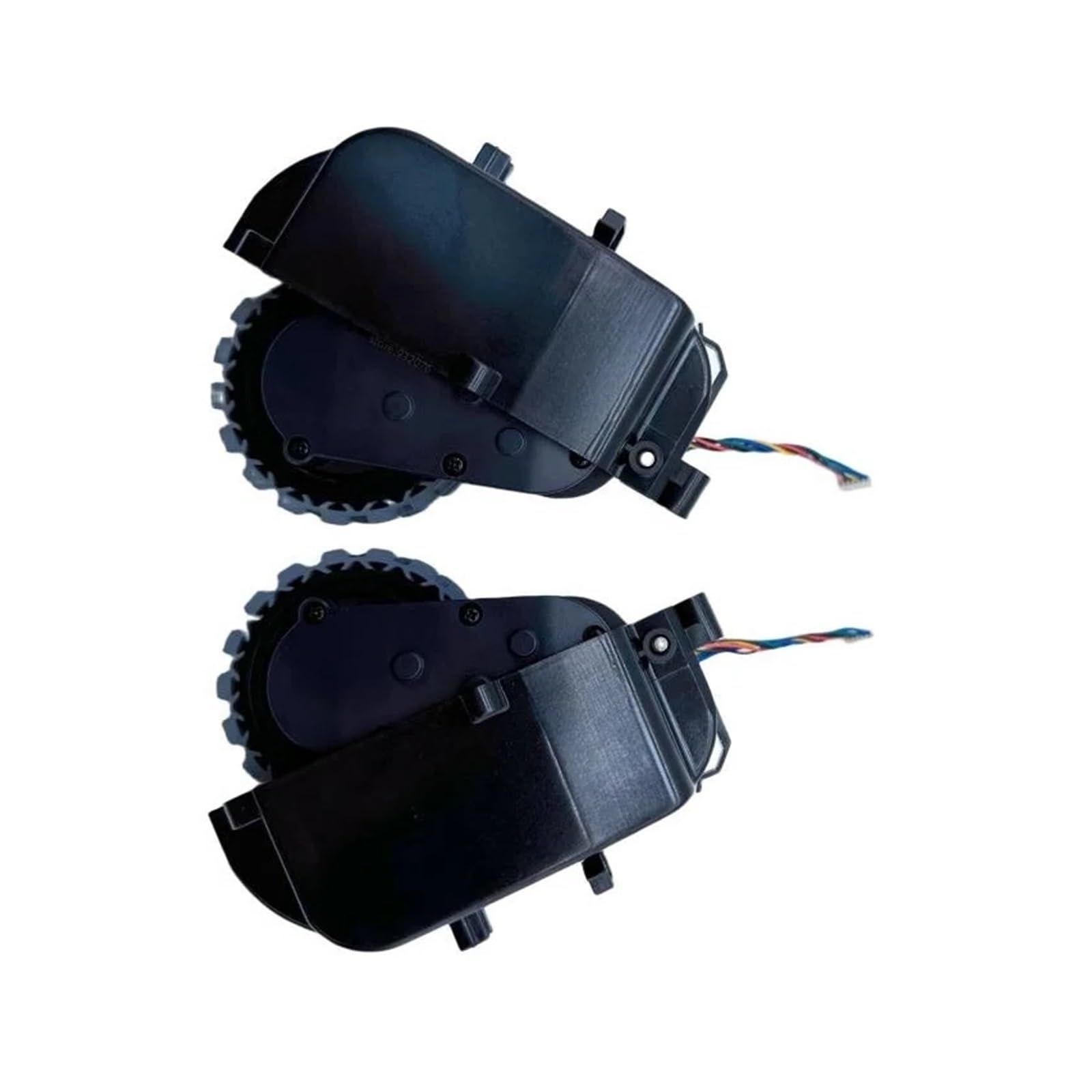Linke und rechte Räder des Staubsaugers. Kompatibel mit ECOVACS linken oder rechten Rädern. Kompatibel mit DEEBOT OZMO N9+ Yeedi Mop Station Roboter-Staubsauger-Ersatzteile (Color : Wheel Set) von CaScam