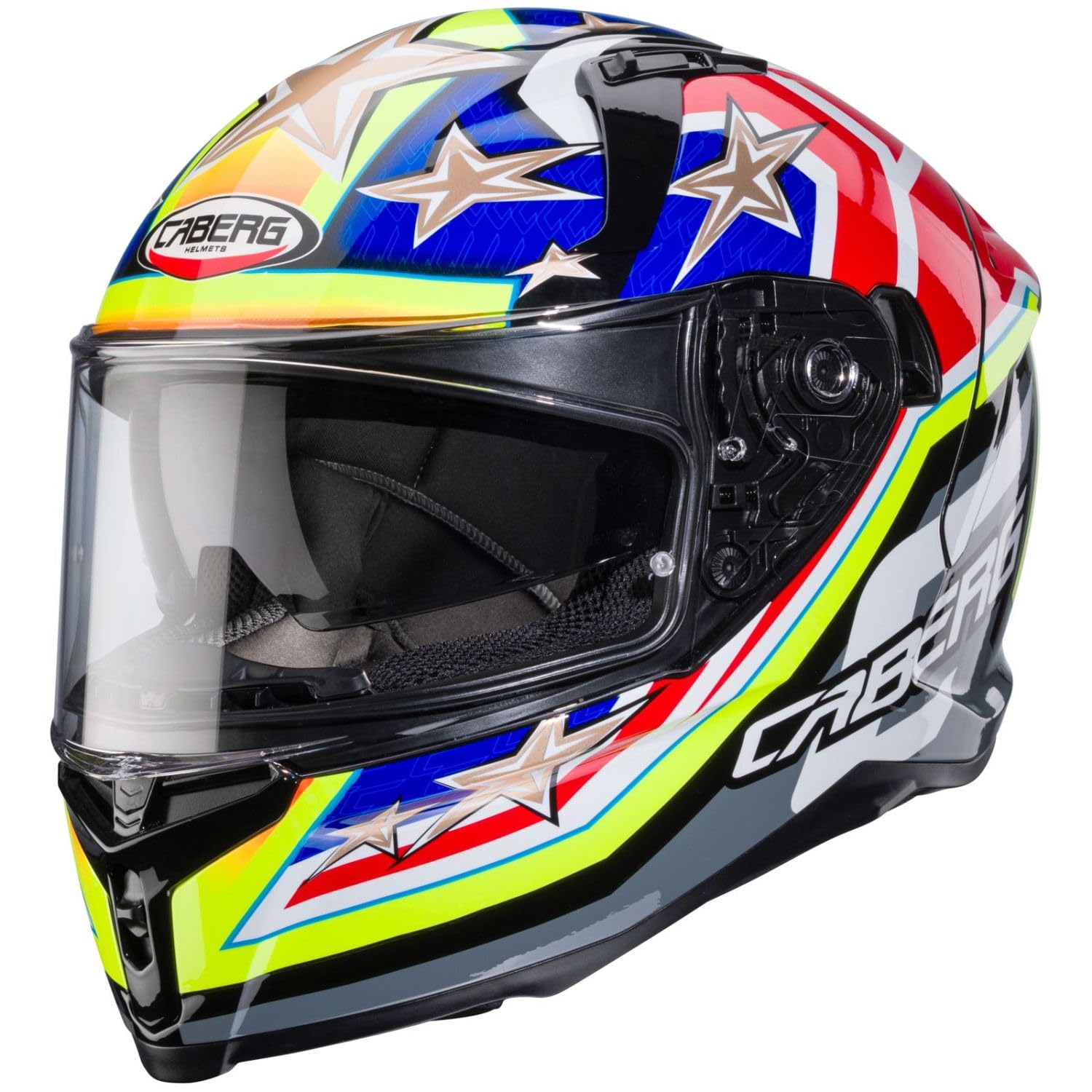 CABERG HELMET AVALON X TRACK BLACK/YELLOW FLUO/RED FLUO/BLUE L CABERG HELMET AVALON X TRACK BLACK/YELLOW FLUO/RED FLUO/BLUE L von Caberg