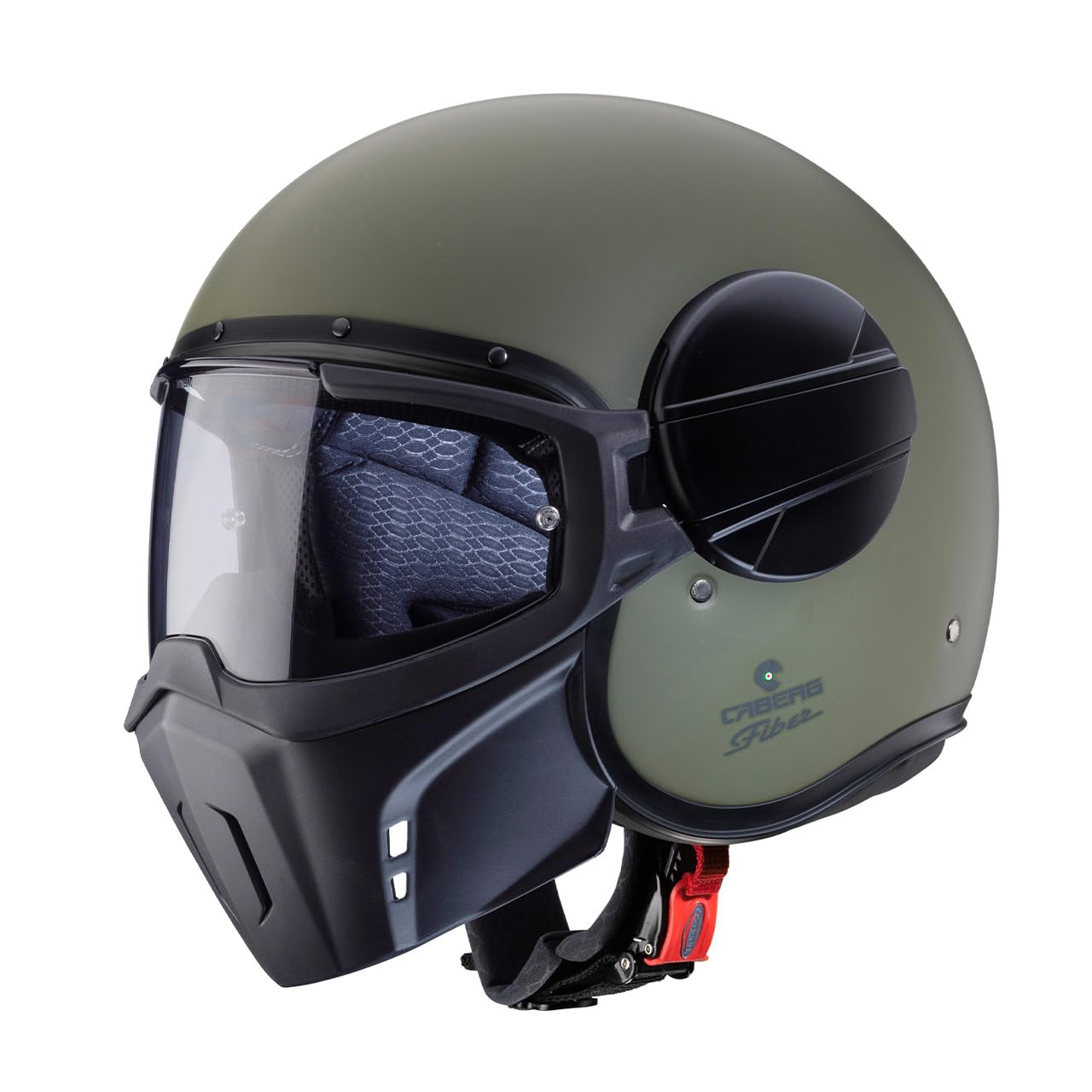 CABERG HELMET JET GHOST X MATT MILITARY GREEN XXL CABERG HELMET JET GHOST X MATT MILITARY GREEN XXL von Caberg