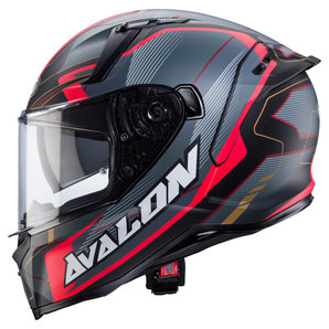 Caberg Avalon X Optic Integralhelm Schwarz Grau Rot Caberg Avalon X Optic Integralhelm Schwarz Grau Rot von Caberg