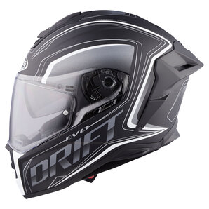 Caberg Drift Evo Integra Integralhelm Matt Schwarz Weiss von Caberg