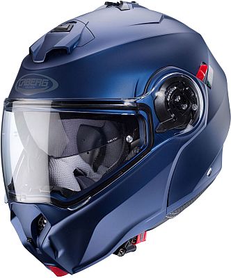 Caberg Duke Evo, Klapphelm - Matt-Dunkelblau - XL von Caberg