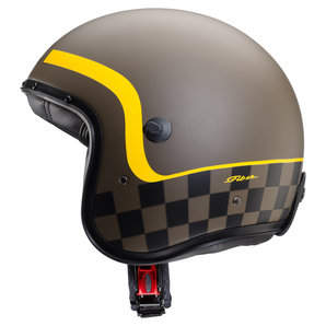 Caberg Freeride Formular Jethelm Matt Braun Gelb Schwarz von Caberg