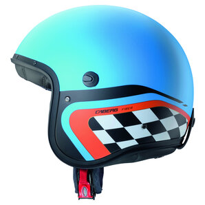Caberg Freeride X Daytona Jethelm Matt Blau Schwarz Orange von Caberg