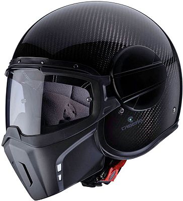 Caberg Ghost X Carbon, Modularhelm - Schwarz - XL von Caberg