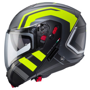 Caberg Horus X Road Klapphelm Schwarz Gelb von Caberg