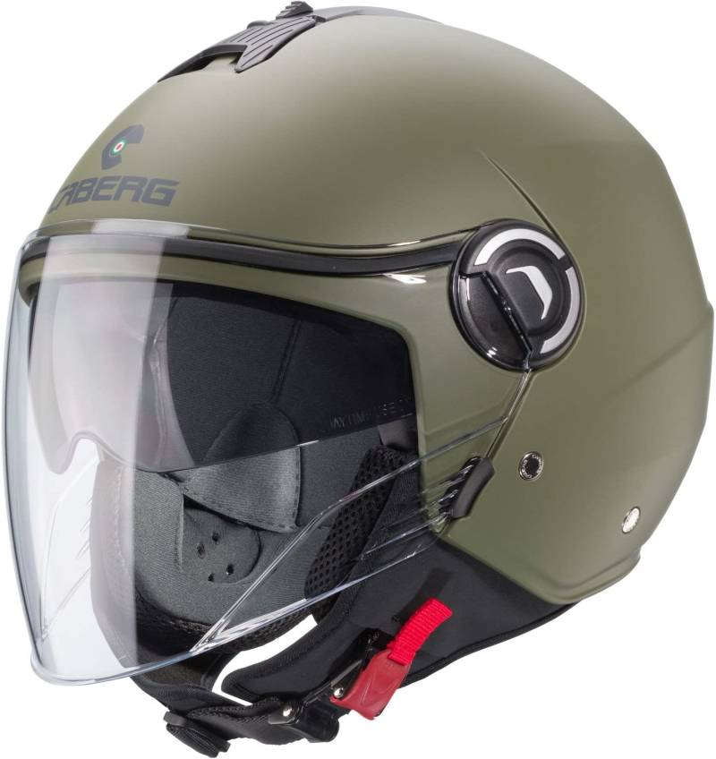 Caberg Riviera V4 X Jethelm (Green Matt,M (57/58)) von Caberg