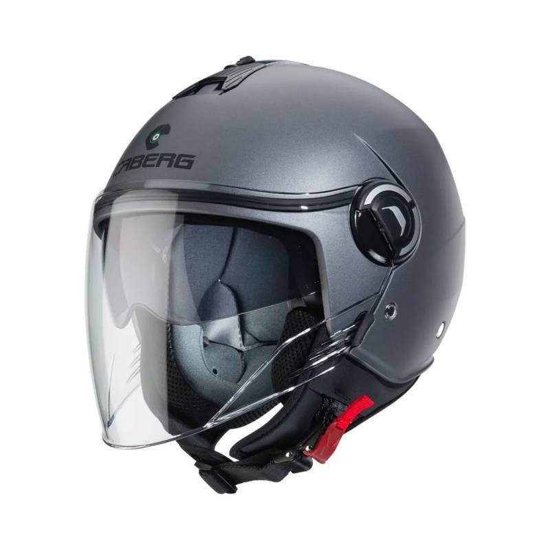 CABERG HELMET RIVIERA V4X MATT GUN METAL XS von Caberg
