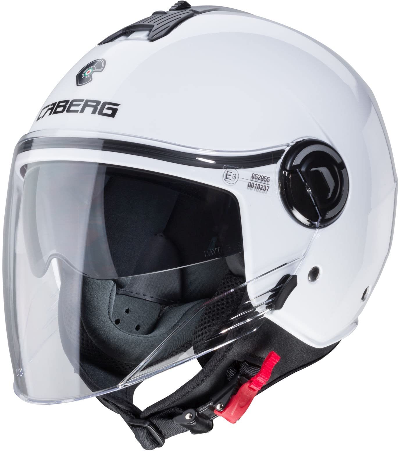 Caberg Riviera V4 X Jethelm (White Metallic,M (57/58)) von Caberg