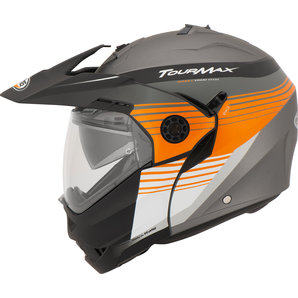 Caberg Tourmax Titan Klapphelm Matt Schwarz Orange Caberg Tourmax Titan Klapphelm Matt Schwarz Orange von Caberg