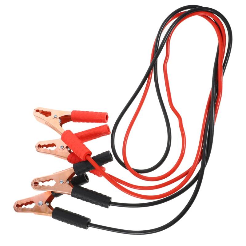 Cabilock 1 Paar Batteriekabel mit Feuerkabel Überbrückungskabel für Autobatterien Überbrückungsdraht werkzeug Starthilfekabel für Autobatterie Auto-Notfallkabel Kunststoff von Cabilock