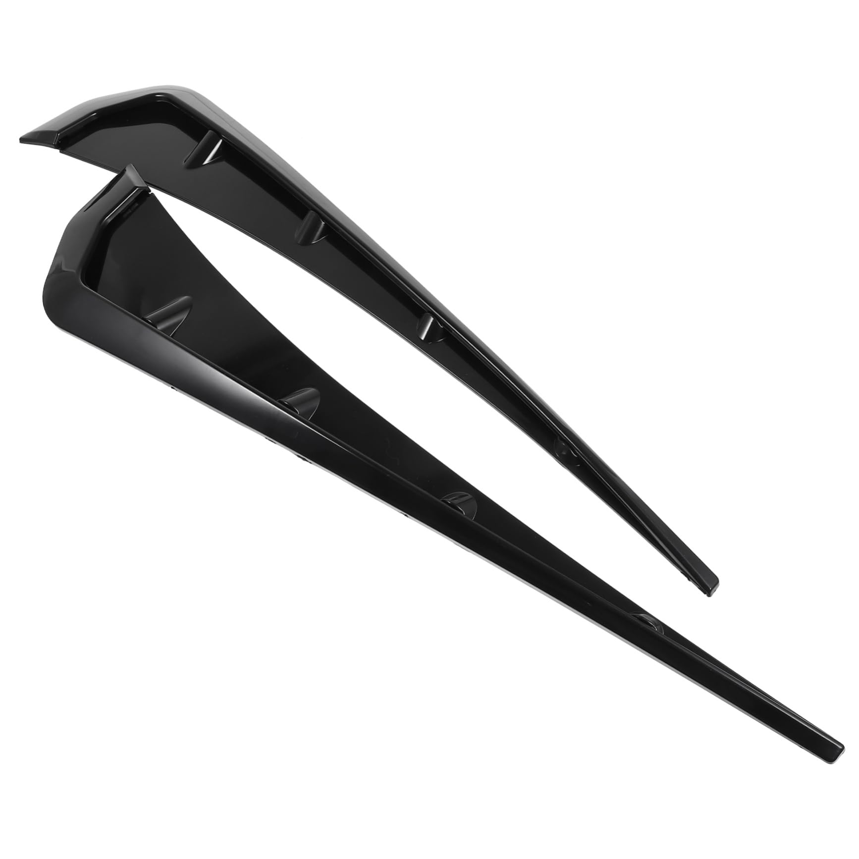 Cabilock 1 Paar Flansch dekorative Aufkleber Auto-Exterieur-Zubehör entlüften Lüfter Booster Auto seitlicher Lüftungsspoiler Aufkleber für seitliche Lüftungsschlitze im Auto Abs Schwarz Cabilock 1 Paar Flansch dekorative Aufkleber Auto-Exterieur-Zubehör entlüften Lüfter Booster Auto seitlicher Lüftungsspoiler Aufkleber für seitliche Lüftungsschlitze im Auto Abs Schwarz von Cabilock