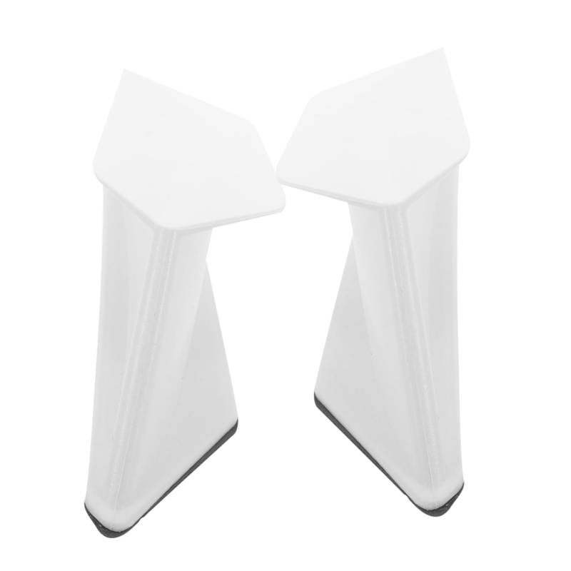 Cabilock 1 Paar Motorrad Spoiler Flügel Motorrad Seite Winglet Motorrad Winglet Abs Motorrad Winglet Weiß von Cabilock