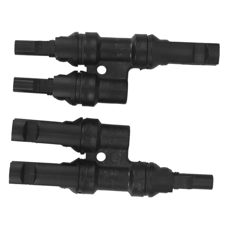 Cabilock 1 Paar Photovoltaik-steckverbinder Pv- Für Drahtpaneele Für Pv-Kabel Steckverbinder Für Solarkabel Photovoltaik-anschlussadapter Draht Kabel Stecker Kupfer Black von Cabilock