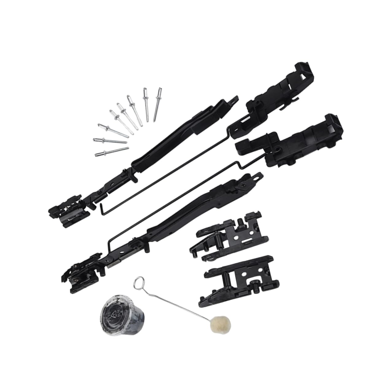 Cabilock 1 Satz Auto Reparaturset Ersatz Zubehör Reparieren Schiebedach Autozubehör Abs Black Zufällige Farbe Cabilock 1 Satz Auto Reparaturset Ersatz Zubehör Reparieren Schiebedach Autozubehör Abs Black Zufällige Farbe von Cabilock