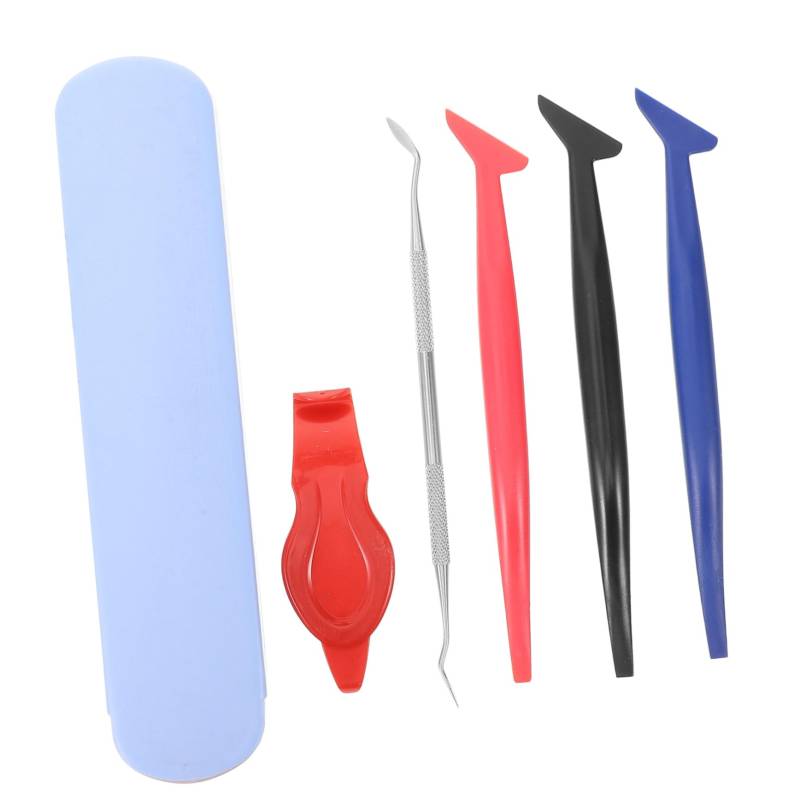 Cabilock 1 Satz Autofilm Abzieher Car Wrap Rakel Wickeln Rakel Für Vinyl Werkzeug Auto Vinyl Wrap Tool Autofolienschaber Filzrakel Tönungsrakel Für Vinylfolien Plastik von Cabilock