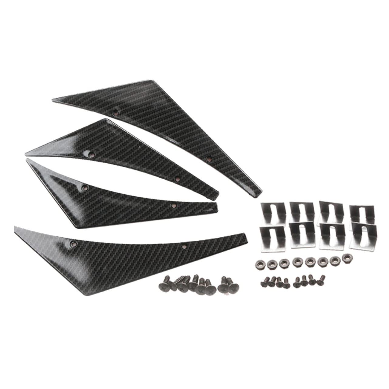 Cabilock 1 Satz Kohlefaser -windmesser LKW Für Spoiler Streifen Antikollisions-autofront Stoßfängerlippensplitter Stoßfängerabdeckung Stoßfänger-diffusor Auto Frontlippe Abs Schwarz Cabilock 1 Satz Kohlefaser -windmesser LKW Für Spoiler Streifen Antikollisions-autofront Stoßfängerlippensplitter Stoßfängerabdeckung Stoßfänger-diffusor Auto Frontlippe Abs Schwarz von Cabilock