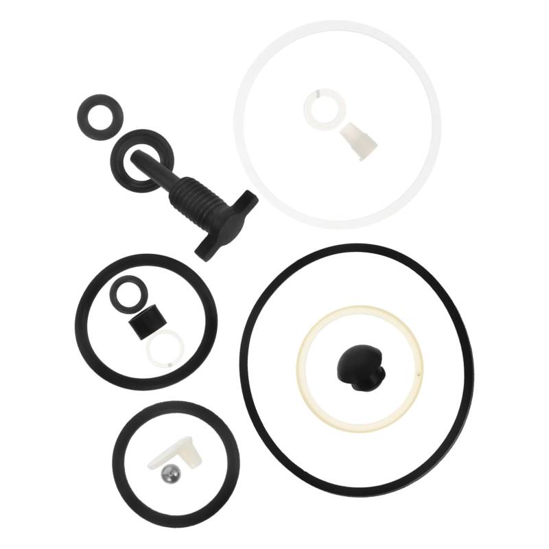 Cabilock 1 Satz Wagenheber-Reparatursatz Jack Universal- für Bausatz Boden Werkzeug Wagenheberdichtung Wagenheber-Dichtungssatz Reparatur des Wagenhebers Gummi Black von Cabilock