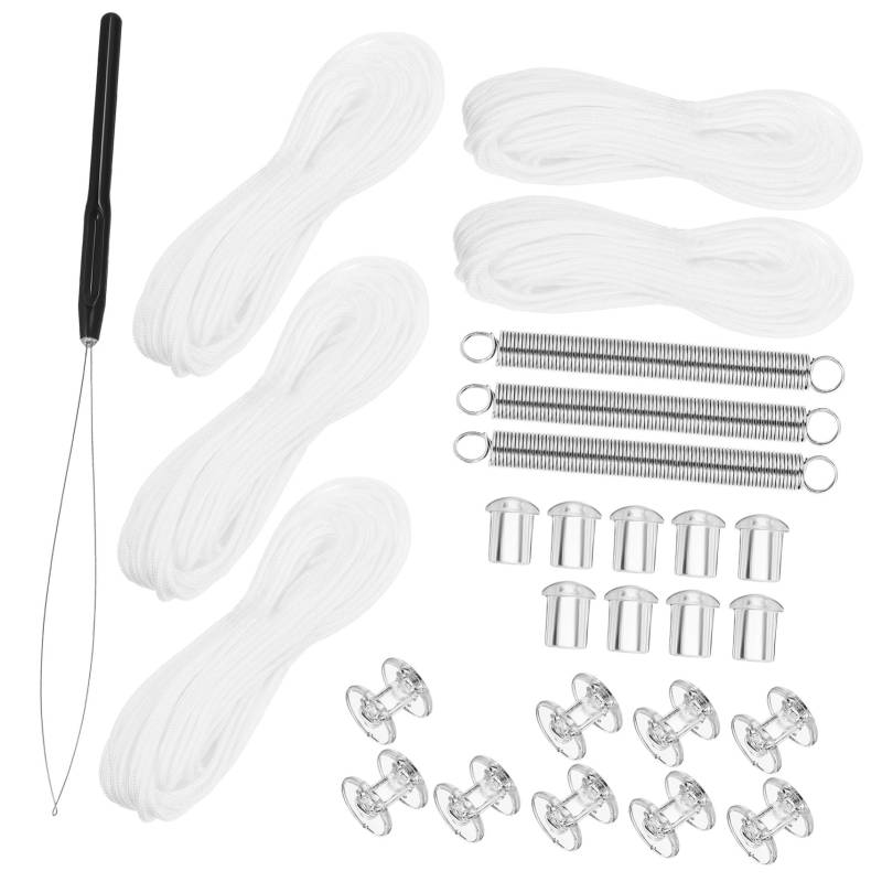 Cabilock 1 Set Wabenvorhangzubehör Plissee Neuspannschnur Zellular Blockerteile Für Den Innenbereich Jalousie Fix Rollos Ersatz Und Lamellen Reparaturset Für Wohnmobil Fensterrollos von Cabilock