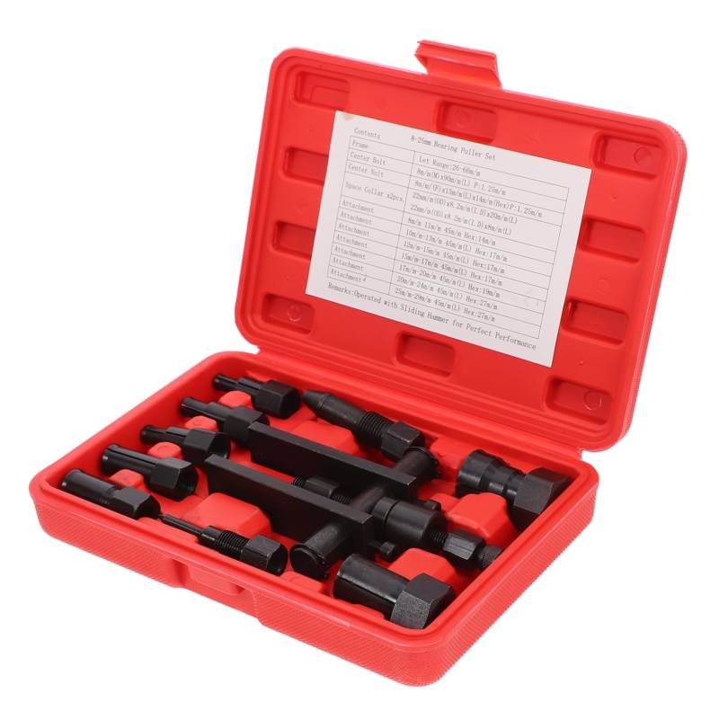 Cabilock 10Stücke Backen Lagerabzieher Teilig Mit Praktischer Aufbewahrungsbox Für Demontage Und Reparatur Effizient Und Benutzerfreundlich Professionelles Werkzeug von Cabilock
